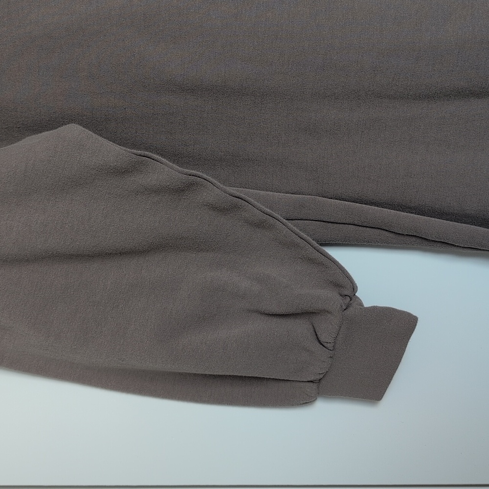 ICHI Taupe Sweatshirt Dress - Picture 2 of 6